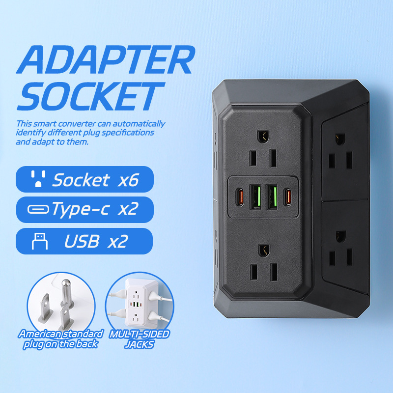 USA Adapter Socket without Light